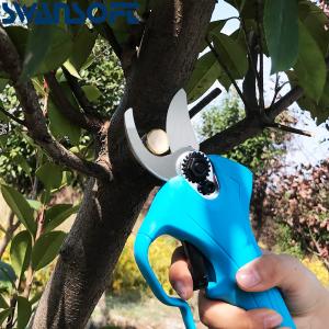 Buy cheap Swansoft 28mm 16.8V Electric Garden Pruner Scissors Cordless Electric Pruning Shears Battery Orchard Pruner product