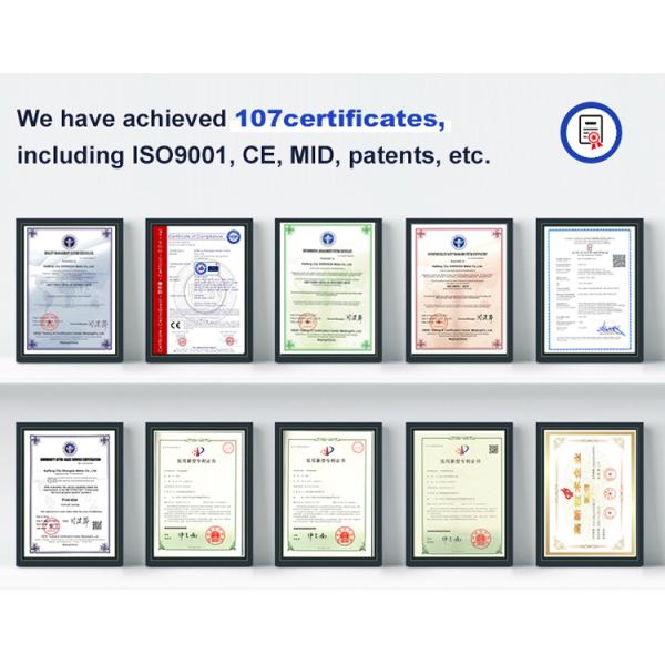 Factory Price Prepaid Smart Card Water Meter with Software