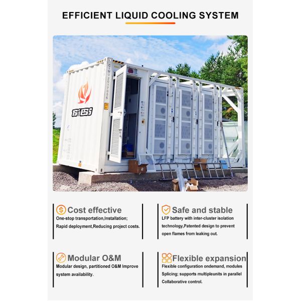 Plug-and-Play Container Battery Storage System for -20℃ to 50℃ Ambient