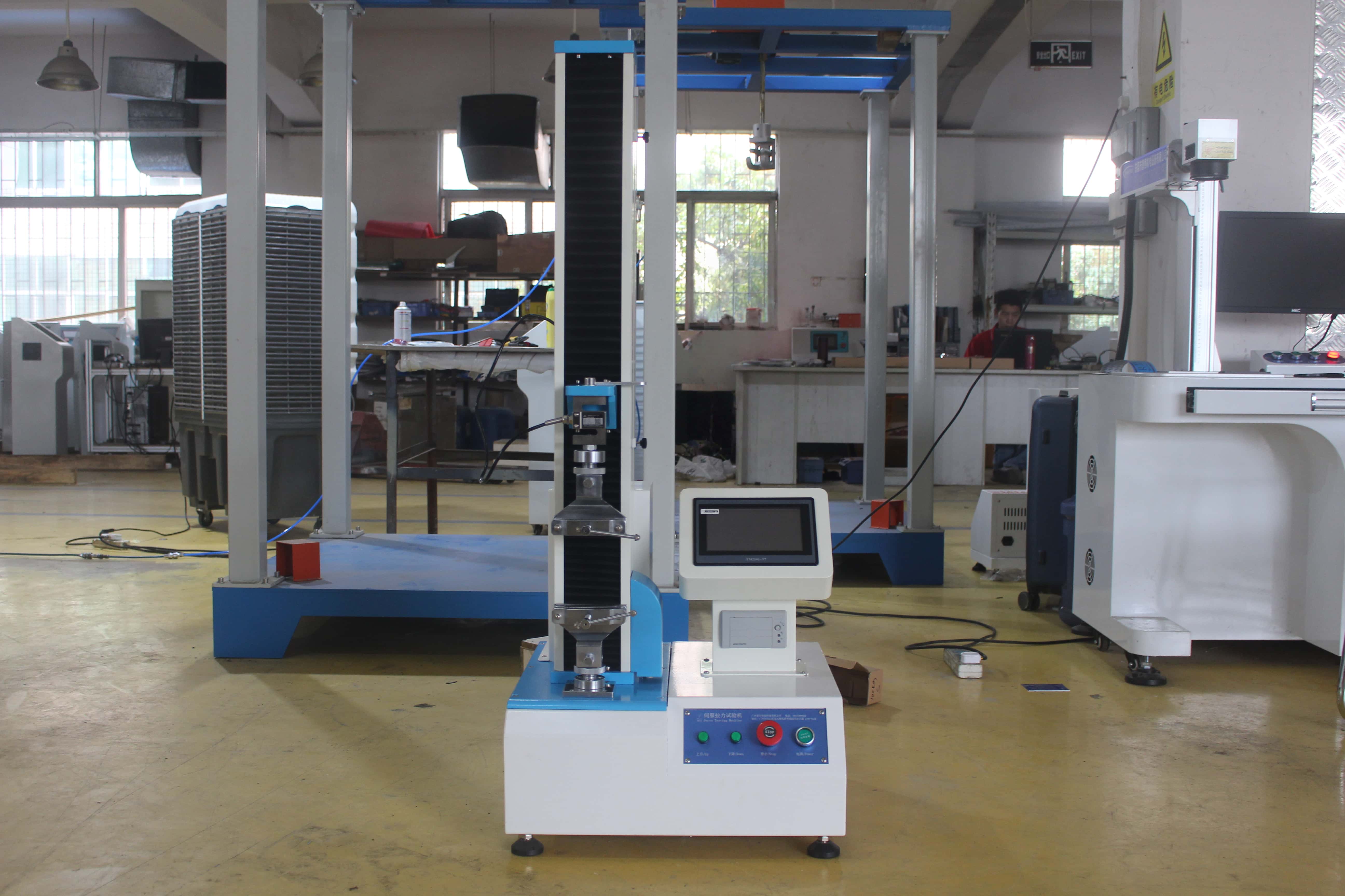 Computerized Electronic Single Column Tensile Strength Testing Machine Peel Tear Compression Strength Universal Tensile Machine