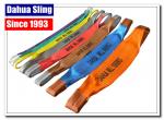 Soft Polyester Lifting Slings Crane Rigging Straps With Eye Protector