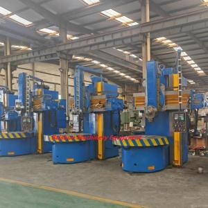 High Precision Vertical Turning Lathe Machine Conventional Single Column Manual