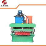 Industrial PLC Controlled Metal Sheet Rolling Machine Includes Manual Decoiler