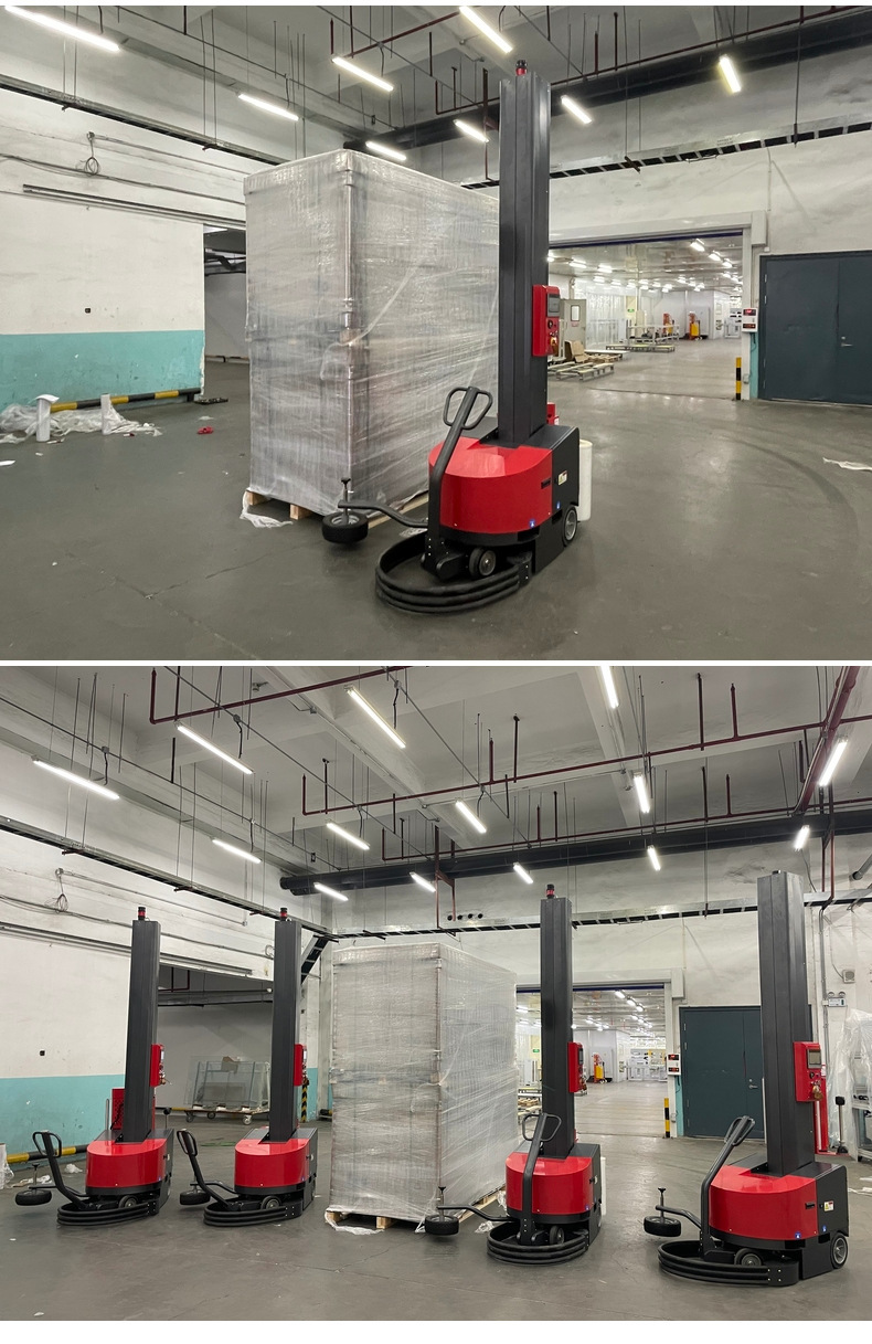 Factory Automatic Intelligent Robot Self-propelled Surround Wrapping Machine