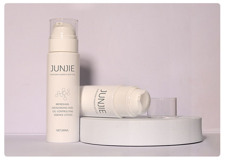 Custom Empty 200ml Cosmetic Lotion Packaging Bottle with Pump Sprayer for Face Mask & Skin Care Serum Custom Color