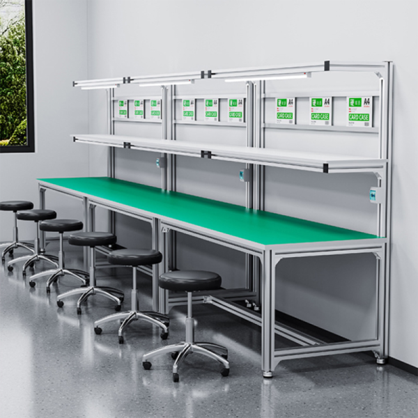 Static Resistant Electrostatic Control Workspace Engineered to Provide Static