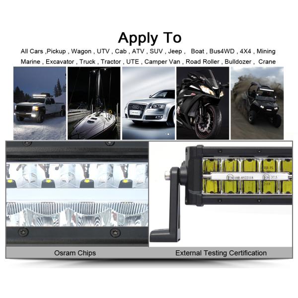 22 Inch 120W 32 Inch 180W Offroad Led Light Bar Work Lights For Car 12V 24V Tractor Trucks 4x4 Driving Position Lamp