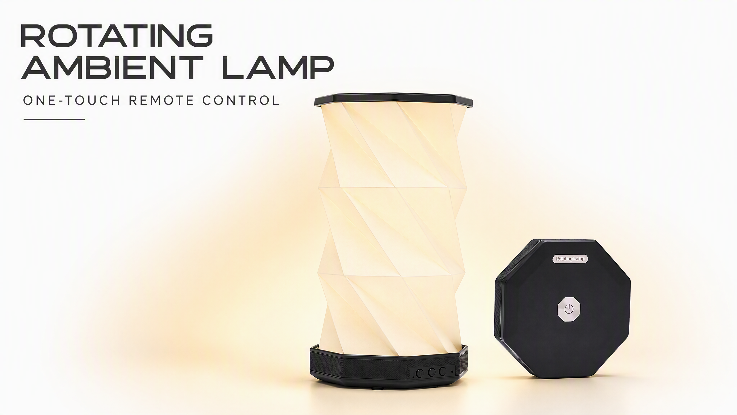 Foldable Rotating Paper Lamp USB Rechargeable Touch Control Dimmable LED Portable Table Lamp for Outdoor Camping Gift