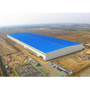 Buy cheap Steel Structure Warehouse Building Construction Large Span Easy Assemble from wholesalers