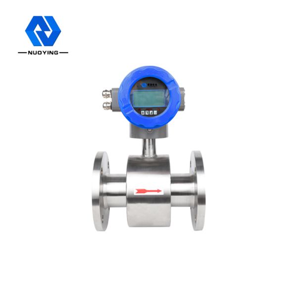 SS316 Electrode material Insertion Type Waste Water Magnetic Flow Meter Powered Plug-in Electromagnetic Flowmeter