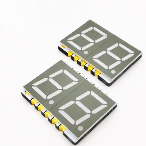 0.8 Inch 2 Digit White SMD LED 7 Segment Display Digital Height 20.28mm Suitable for Electronic Device Integration