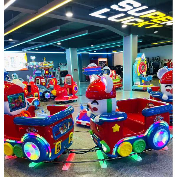 Ex-Work Kiddie Rides with Main Material Fiber Glass And Metal Park Attraction Play Time 2-5 Coins