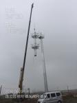 H30m Hot Dip Galvanized Telecommunication Towers Easy Installation And