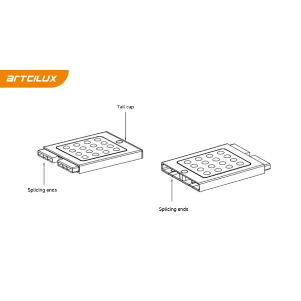 Customized Under Cabinet Light Panel Hand Wave Door Trigger Sensing Spliced Light