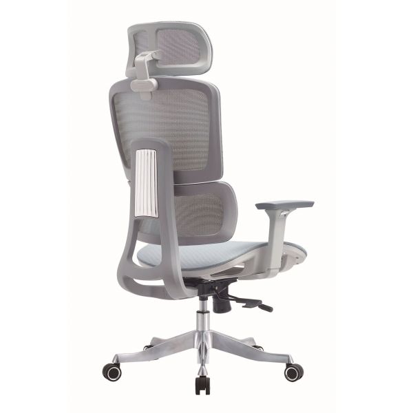 Full Mesh Executive Ergonomic Office Chairs Back Adjustable With 3 Stops Tiling
