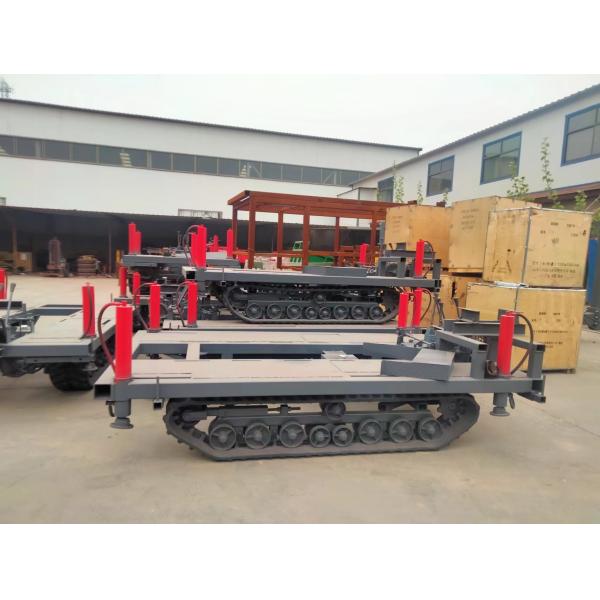 Electric Start Drilling Rig Track Chassis Supports Customization For Transmission Drive