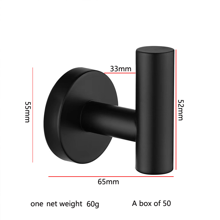 Modern High-Capacity Coat Hooks for Efficient Organization Sleek and Resilient Stainless Steel Design for Hotels and Home Use