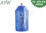 Travel Friendly Plastic Liquid Spout Bags 2L Portable For Water / Wine