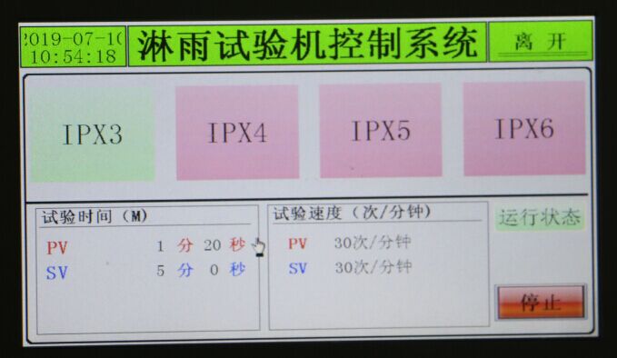 Equipment operation view
