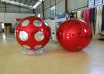 Stage Customized Advertising Fireproof Inflatable Mirror Ball For Christmas