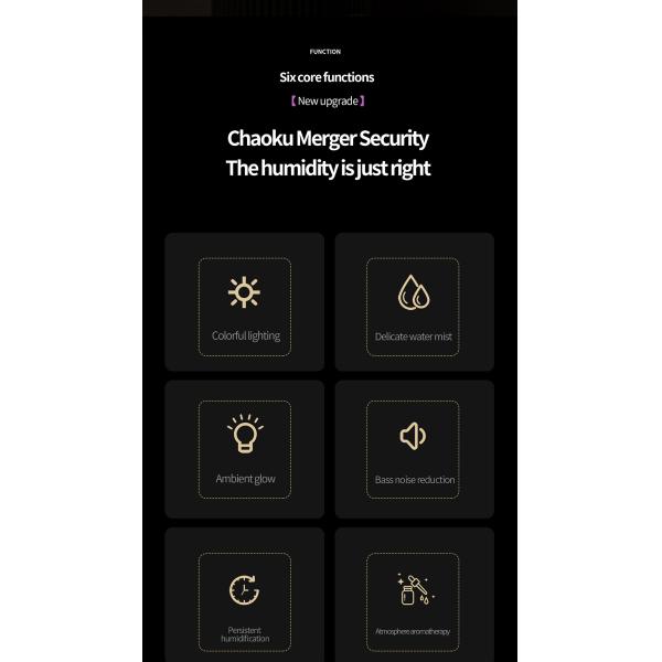 Timer Setting 2/4/6 Hours Aroma Fire Flame Humidifier With 7 Colors Led Light