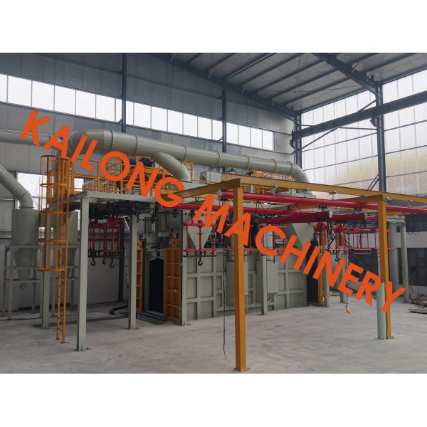 Catenary Step-By-Step Shot Blasting Machine