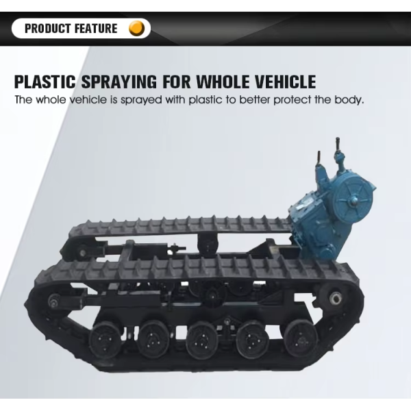 High Strength Welded Steel Crawler Base Frame Customizable Mounting Shock Resistant Anti Corrosion