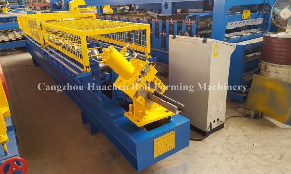 Hydraulic cutting Galvanized Steel C Purlin Roll Forming Machine with CE