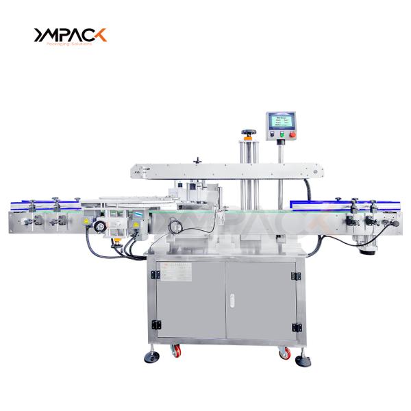 YM610 Automatic Industrial Packaging Machine Square And Flat Bottle Labeling Machines For Olive Oil Honey Label Applicator