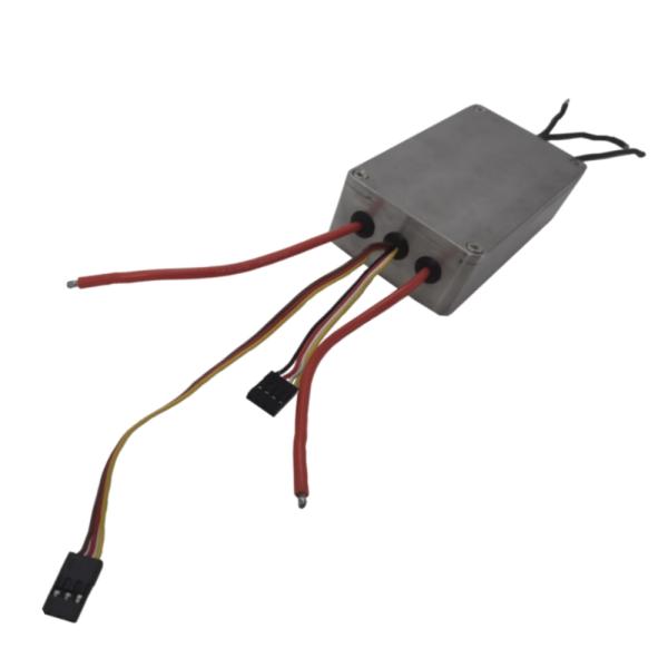 Brushless ESC High Voltage 220V 20A ESC AC Motor Controller for Vehicles Remote Control Toys