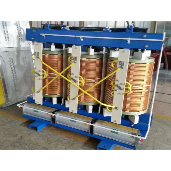 Three Phase Dry Type Mv Hv Transformers 10KV Distribution Transformer Low Loss