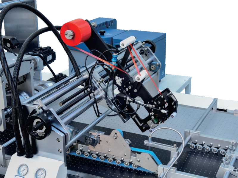 LY-900GJ Automatic Scraping Glue Sticking Release Paper Machine Tape Applicator Machine Tape Pasting Machine