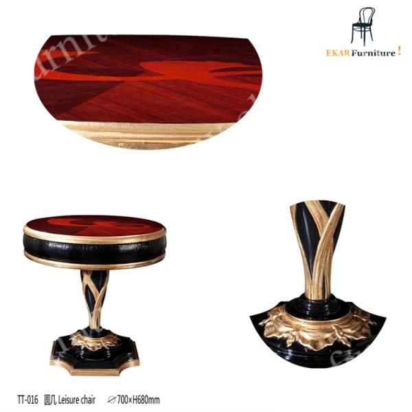 2015 hot sale round low coffee table end table safe TT-016
