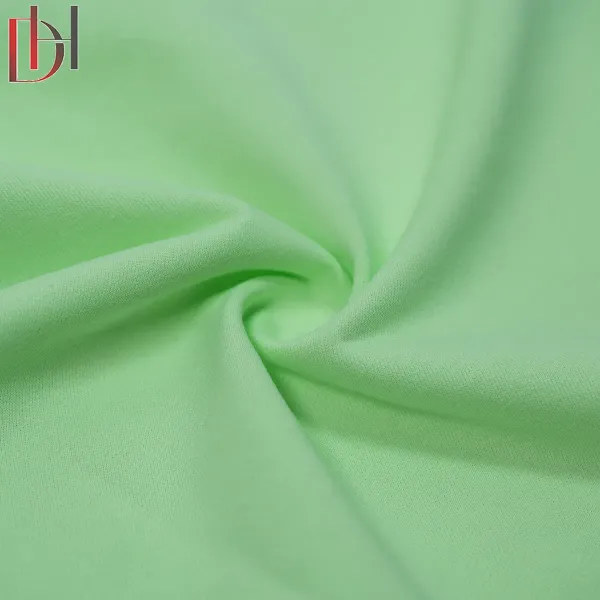 Customized Medium Weight Knitting Polyester Shirt Uniform Twill Cotton Textile Sweatshirt Fabric