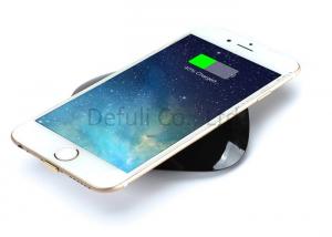 Buy cheap Qi Standard Portable Wireless Phone Charger , Wireless Battery Charger 5V 2A Input product