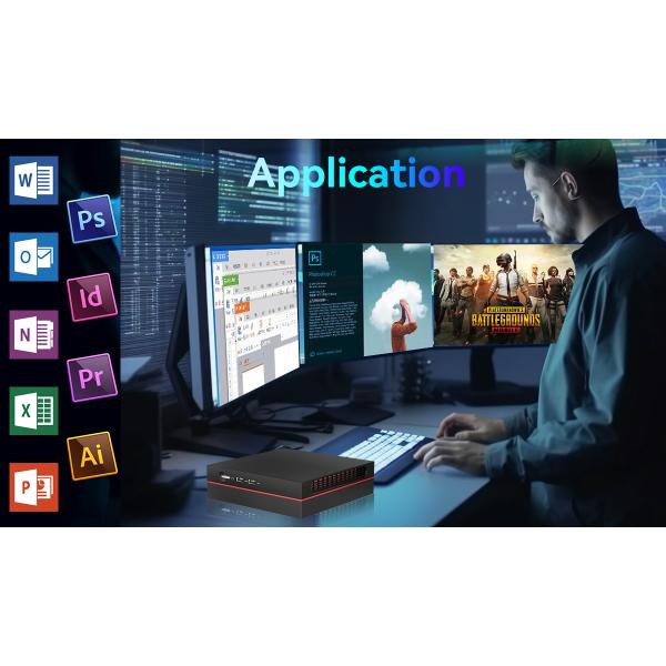 Intel Core i7 12700H Mini Portable Gaming PC DDR4 4GB Discrete Graphics Card Mini PC