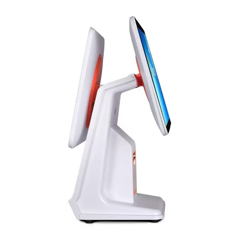 Supermarket Restaurant Unmanned SelfOrder Kiosk 15.6Inch Capacitive Touch POS Machine Scan Code Ordering System