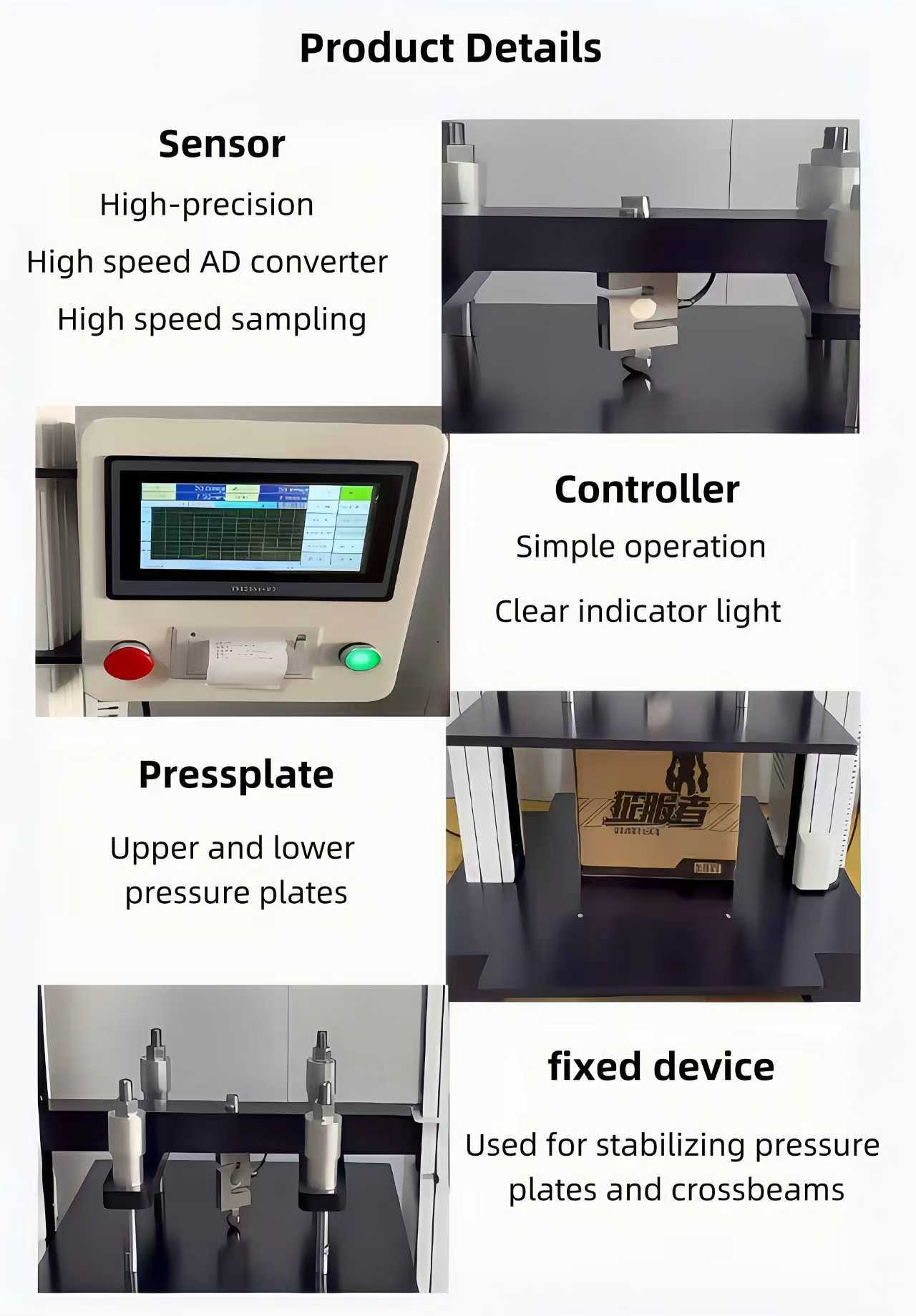 Packaging Container Compressive Strength Tester | Box Compression Tester with Stacking and Fixed Load Functions