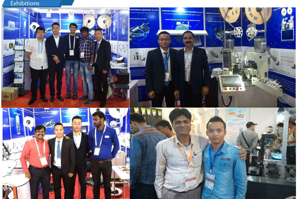 Double Side Cable Stripping Twisting Soldering Tinning Machine High Speed Automatic Wire Processing Machine