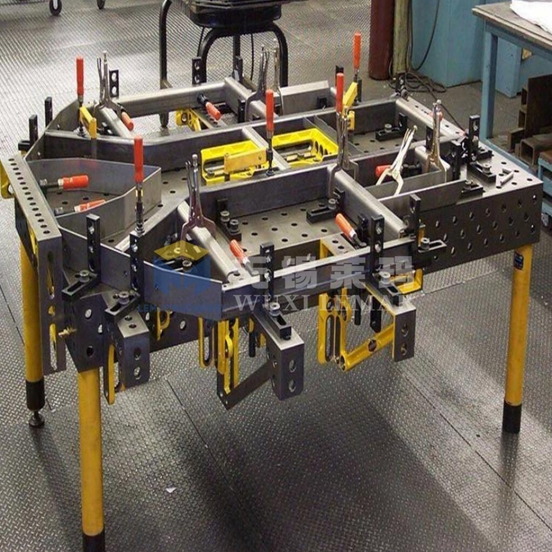 Heavy Duty D28 Versatile Modular Precision Industrial Steel Fabrication Welding Table
