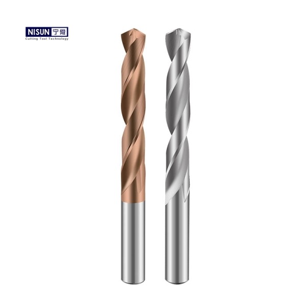 M2 HSS Alloy Solid Carbide Drilling Tools Precision Drill Bits Wear Resistance HRC 75+