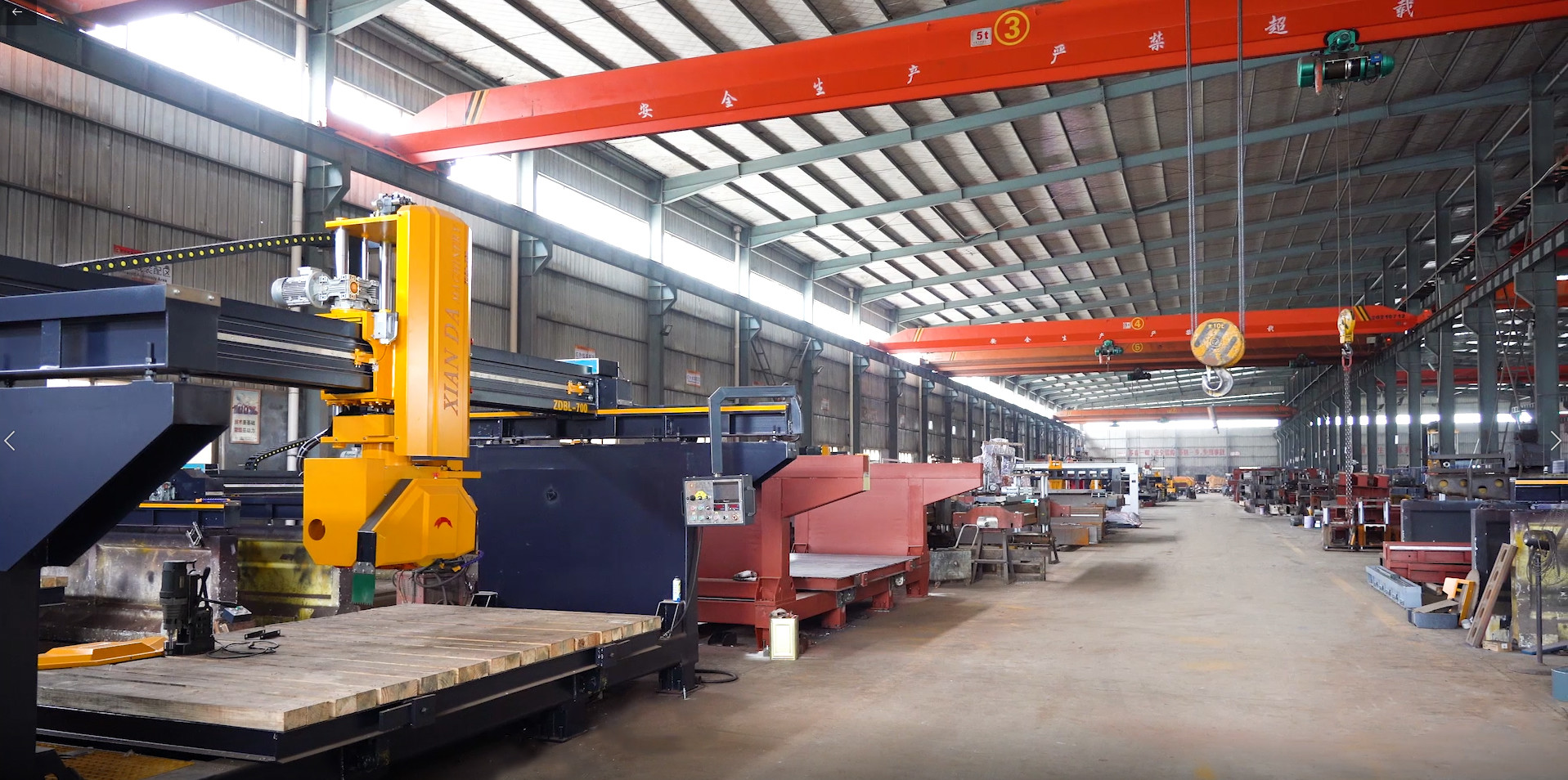 High Speed Granite Block Cutting Machine with 2800mm Max Processing Diameter