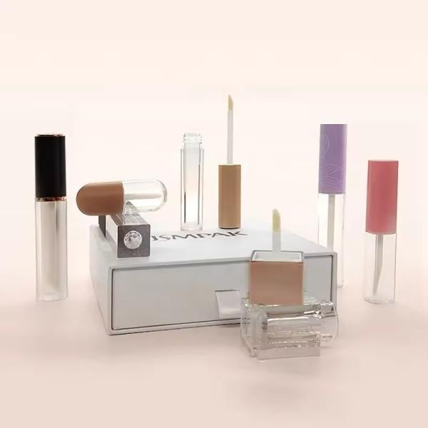 Empty Big Brush Lip Tint Bottle Customized Logo Free Samples Lip Gloss Containers