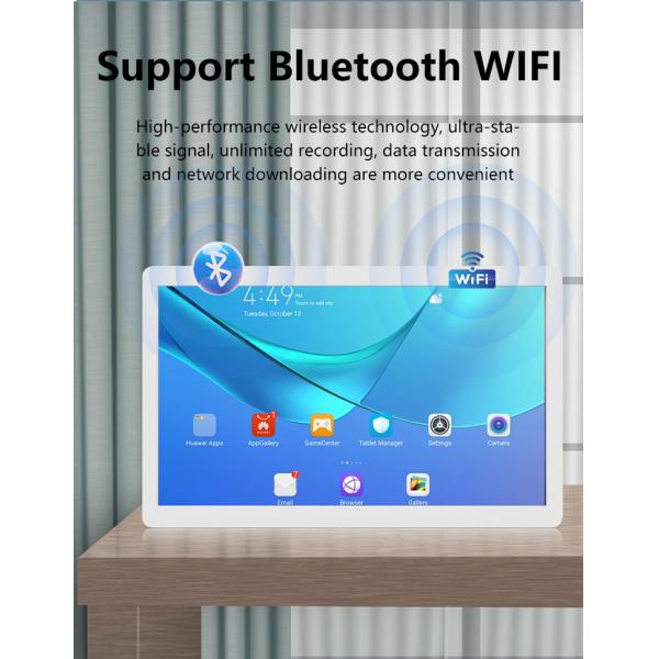 Tablet connectivity options including 4G LTE and POE