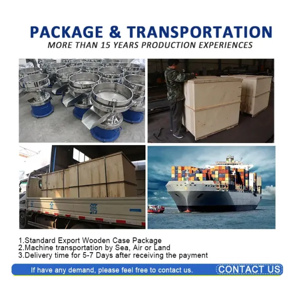 Stainless Steel Industrial Sieve 450 Vibration Filter Liquid Sieve Shaker