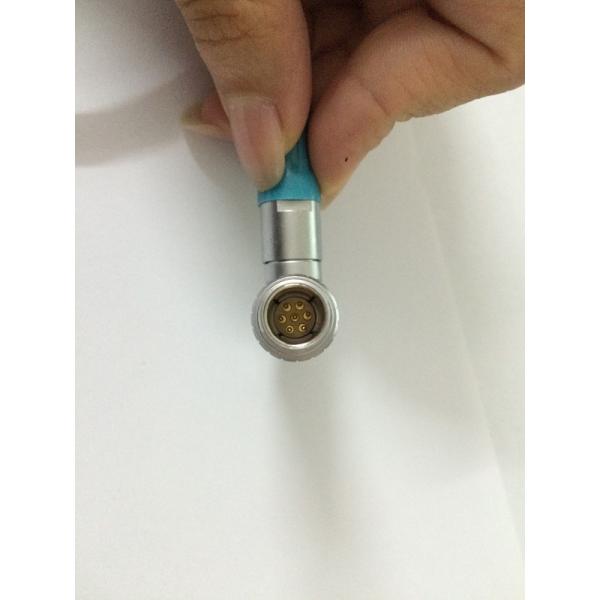 Digital Motor Cables For Bartech Lemo Right To Right 7 Pin Cable With Green Sleeve