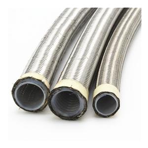 Buy cheap 3/4'' PTFE Convoluted Hose With SS304 Over Braided product