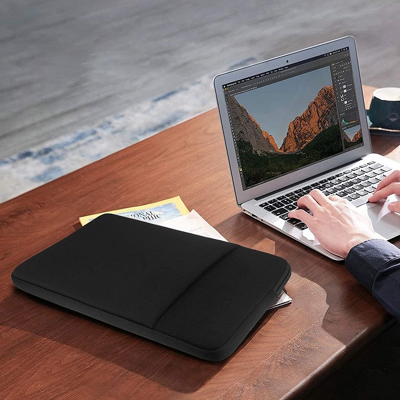 Laudtec Custom Logo 13 Inch Laptop Sleeve Waterproof Polyester Briefcase Portable Handbag Dnb156 Wholesale OEM/ODM/Private Label