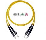 4 Cores ST Fiber Optic Patch Cord for Data Transmission High Return Loss
