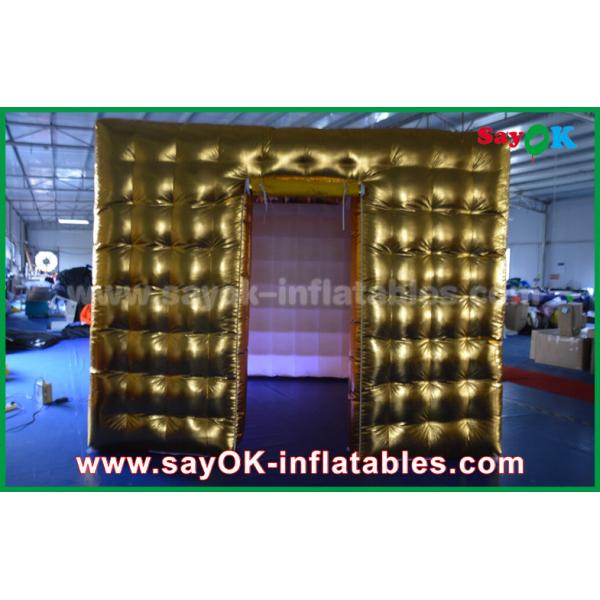 Inflatable Photo Studio Customized Shape PVC Coating Inflatable LED Photo Booth With Charming